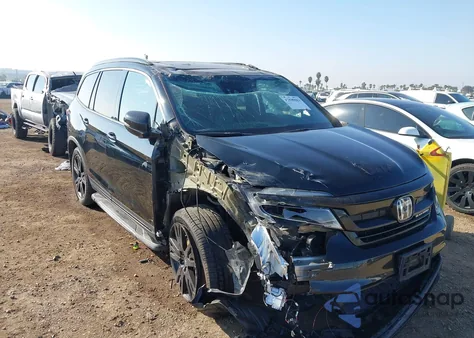 2020 Honda Pilot Awd Black Edition from USA, damaged, VIN 5FNYF6H7XLB000079